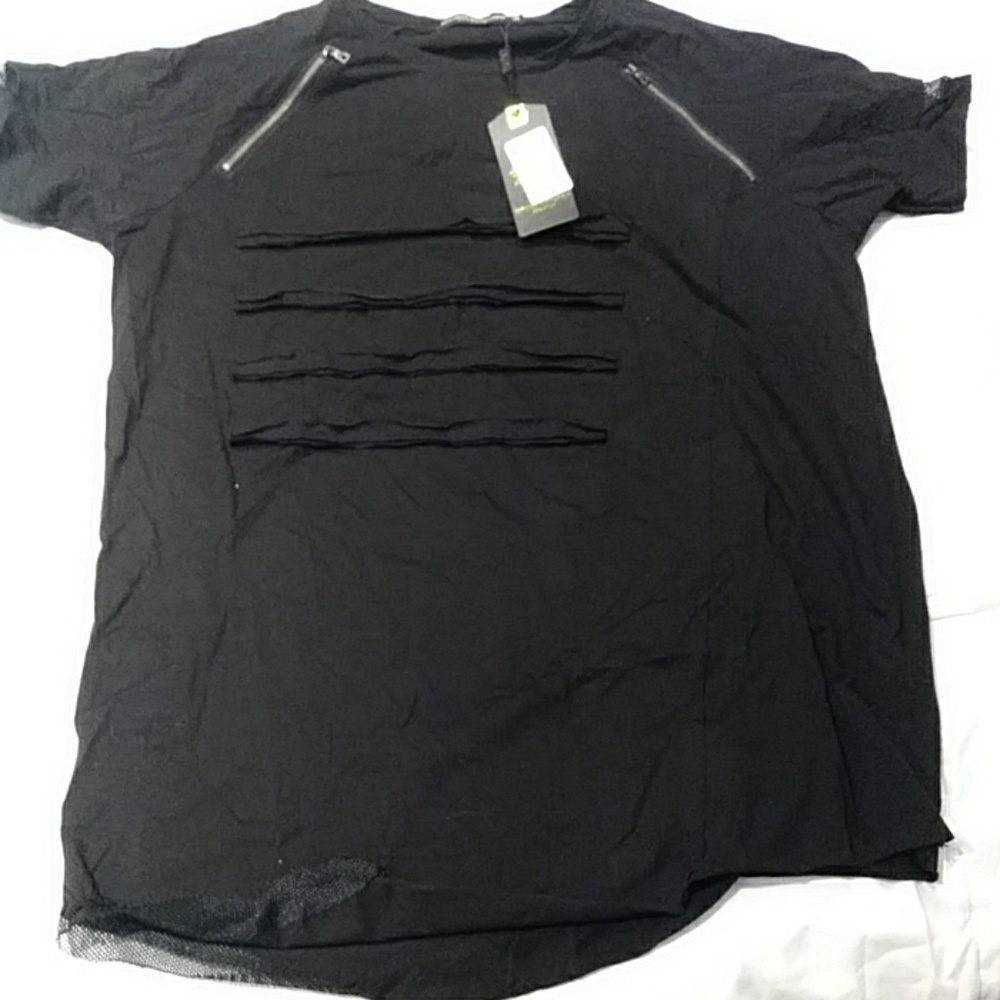 Mens black t shirt
